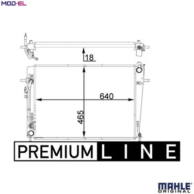 RADIATOR ENGINE COOLING CR 1406 000P FOR KIA SPORTAGE/III/SUV D4HA 2.0L 4cyl - Image 1 of 4