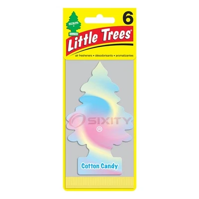 NOT AVAILABLE Little Trees Cotton Candy Hanging Air Freshener Home Car 6-12-24-48-96-144 pc