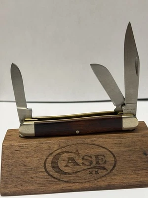 Cuchillo de bolsillo Bear MGC EE. UU. 3 hojas Stockman palo de rosa latón Foto 1 de 4