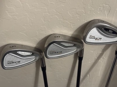 King Cobra SS-i 3 Iron steel SS Oversize 5 Iron 6 Iron Graphite Right Golf Clubs - Image 1 of 4