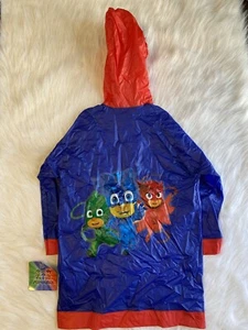 PJ Masks Raincoat Toddler Boys Size Medium Jacket Coat - Picture 1 of 7