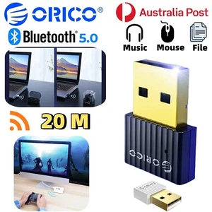ORICO Mini USB Bluetooth 5.0 Adapter Wireless Dongle Receivers Music Transmitter - Photo 1/26