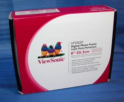 Marco de fotos digital ViewSonic VFD820 8" NUEVO Foto 1 de 4