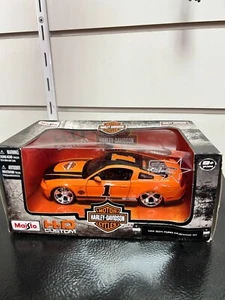 Maisto Harley Davidson Ford Mustang GT Number. 1 Scale 1:24 HD Custom New Sealed - Picture 1 of 6