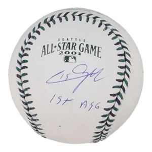 Cristian Guzman Signed 2001 All Star Game Ball Jsa - Picture 1 of 1