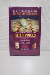 Alien Voices - "First Men in the Moon" Cassette - Nimoy Collectible - Foto 1 di 2