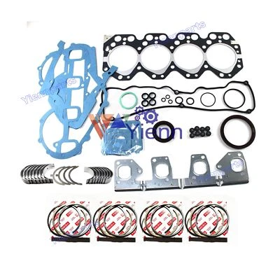 For Toyota 15B 15BT Overhaul Re-ring Kit Fit Coaster BB50 Dyna BU340 Engine Part - Image 1 of 4
