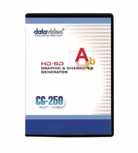 DATAVIDEO CG250 SD/HD Character Generator Software For Live Production - Picture 1 of 8