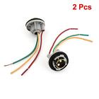 1157 Turn Signal Brake Light Bulb Socket Wire Harness Connector 2pcs for Car