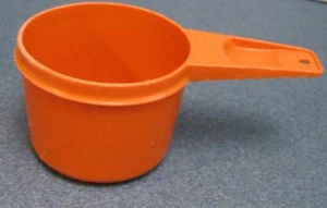 Vintage ORANGE Tupperware Messbecher Ersatzmaß 2/3 Becher 763-6 - Bild 1 von 2
