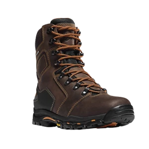 Danner Footwear Men's Vicious 8 Inch Brown Round Toe Work Boots 13866 - Picture 1 of 44