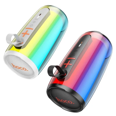 Hoco Enceinte Speaker Bluetooth Portable HC18 Jumper Haut-parleur Lumineux 360° - Photo 1/4