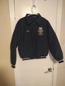 Vintage RAF Bentwaters 61. Kampfunterstützung Made in England Jacke Bombermantel M - Bild 1 von 5