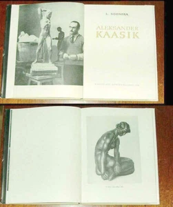Bildhauer ALEKSANDER KAASIK Buch, nackte männliche Skulpturen uvm, Estland 1959 - Bild 1 von 5