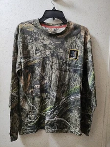 Mossy Oak Long Sleeve Tee Men's Small Camo Scent Control - Picture 1 of 8