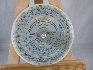 Jeepesen 1955 modelo de computadora CR-2 y estuche Flight Avation Denver, CO - Imagen 1 de 3