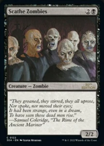 Scathe Zombies - Modern Frame 30th Anniversary Edition Near Mint, English - MTG - Picture 1 of 1