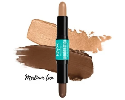 NYX WONDER Stick Contour & Highlighter Stick - Dual Face Lift - MEDIUM TAN (4g) - Image 1 of 4