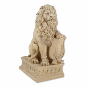 Fiberglass Polyresin Majestic Ivory Lion Replica Statue Home And Garden Décor