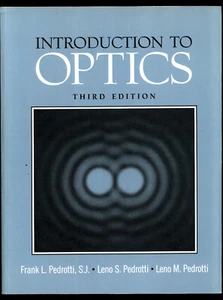 BIntroduction to Optics - 3rd Edition, Pendriotti - Pearson, Prentice Hall - Imagen 1 de 2