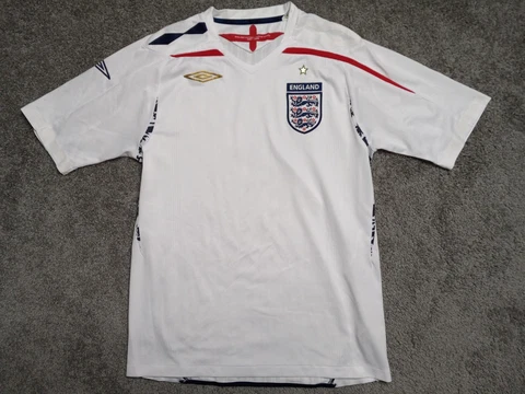 England Football Shirt By Umbro Men's Size Medium Cover