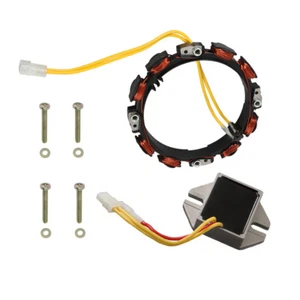 Alternador de estator Briggs & Stratton 691064 696458 592830 10/16 amperios regulados - Imagen 1 de 11
