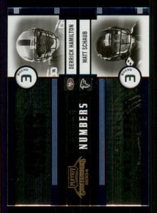 2004 Playoff Contenders Blue #RN15 Derrick Hamilton/Matt Schaub/Bernard /1000 - Picture 1 of 2