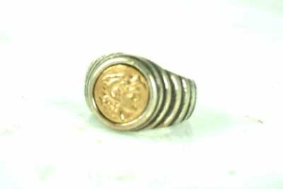 JOSEPH ESPOSITO, ANILLO MONEDA VINTAGE, ELIGE: ORO O PLATA Foto 1 de 3