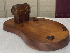 DE COLECCIÓN HAWAII KOA MADERA CABAÑA TARJETA BOLÍGRAFO BLOC DE NOTAS ESCRITORIO PAPELERÍA ACACIA HAWAIANA - Imagen 1 de 8