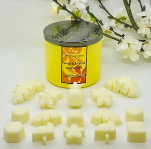 Paquete de 10 tartas/derras de cera de coco bañada por el sol Bath and Body Works - Imagen 1 de 2