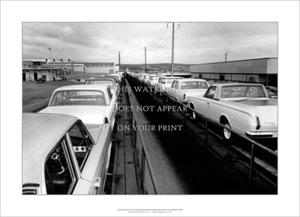Chrysler Valiant VC A2 estampado artístico - envío por tren utes - póster 59 x 42 cm - Imagen 1 de 3