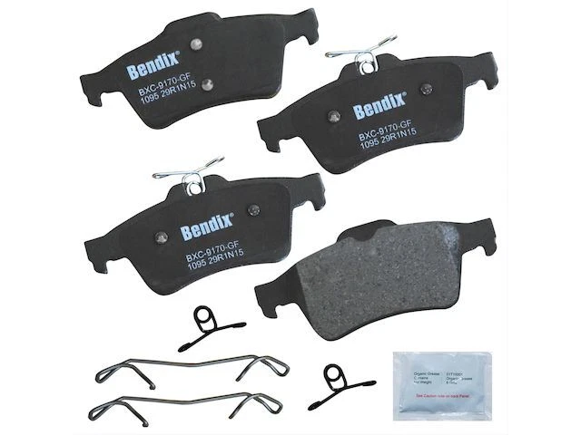 Juego de pastillas de freno traseras para Ford Focus 2013-2014 Bendix 25128XQHN Foto 1 de 2