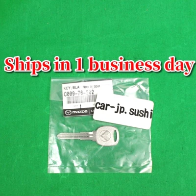 MAZDA GENUINE MX-5 MIATA NA6CE NA8C Eunos Presso EC Spare Secondary Blank Key - Image 1 of 4