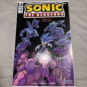 SONIC The HEDGEHOG Comic Book IDW #19 B Cover July 2019 Bagged & Boarded NEW - Picture 1 of 2