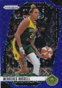 2024 Panini Prizm WNBA #109 Mercedes Russell Blue Velocity Prizms - Picture 1 of 2
