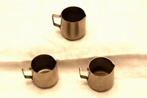 MINI JARRAS CREMA - LOTE DE 3 METALES INDIVIDUALES - Imagen 1 de 4