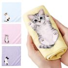 Quick Dry Cat Funny Hand Towel Cotton Absorbent Towel Fashion Wiping Towel