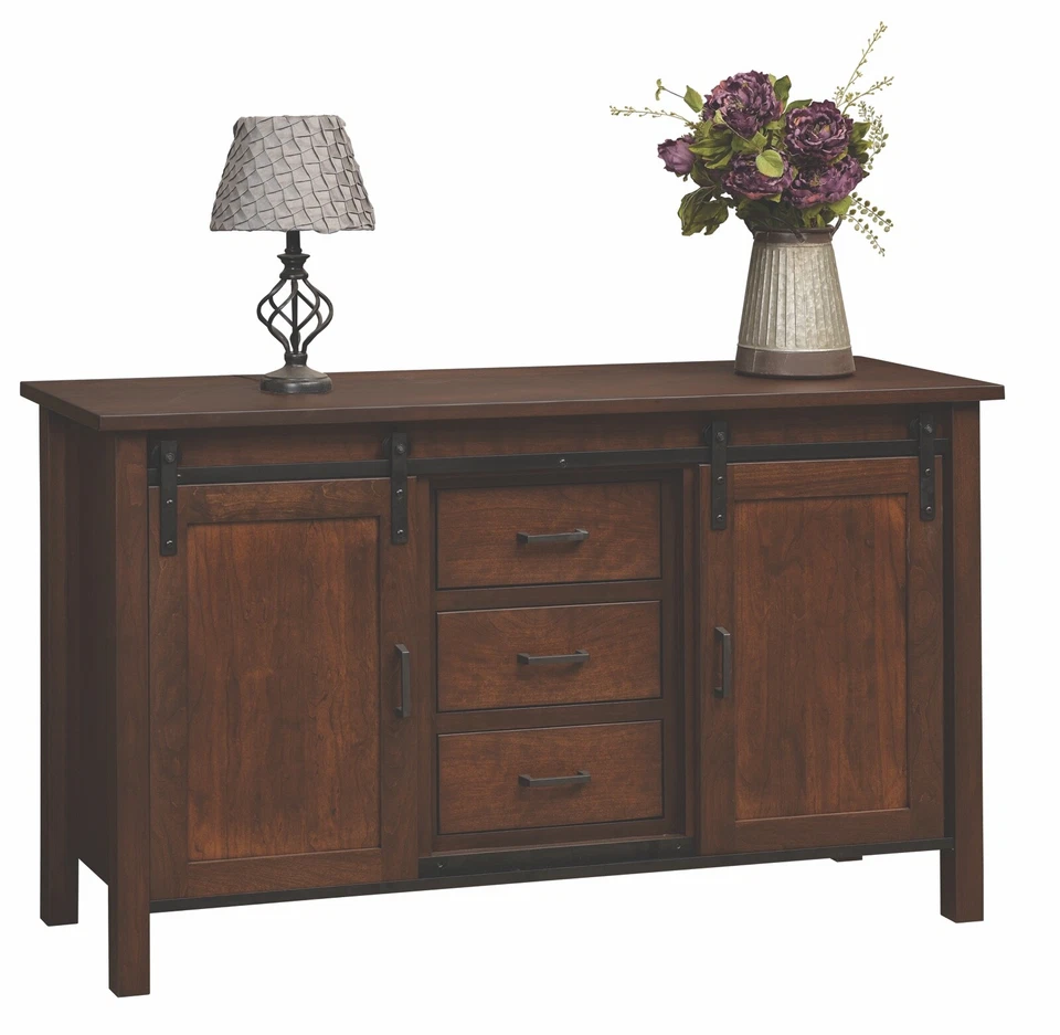 Personalizado para ti | Casa de campo moderna | Buffet de 60" | Puerta corredera de granero | Aparador Foto 1 de 2