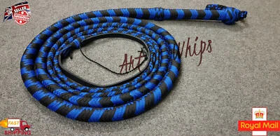 ART OF WHIPS 4 bis 12 Fuß 12 Zöpfe Top Paracord Nylon strapazierfähig BULLWHIP leicht knackende Peitsche