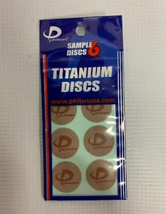 PHITEN TITANIUM DISC'S 6 SCHEIBEN XPT11 - Bild 1 von 2