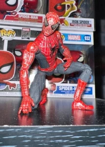 Spider-Man 2 Movie Spider Super Posable Action Figure ToyBiz 2004 - Picture 1 of 5