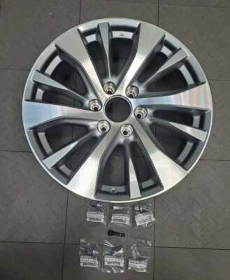 73769 73780 INFINITI QX80 MACHINED 20" FACTORY OEM WHEEL 2016 2017 5ZA3AQG26 NEW - Изображение 1 из 4