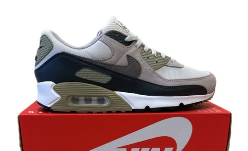 Scarpe Nike Air Max 90 'Light Bone Neutral Olive' DM0029 011 da uomo taglia 11 5