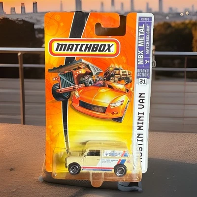 🆕Matchbox MBX Metal✨ (2007)✨Tan✨1965 Austin Mini Van Toy #31 - Image 1 of 3