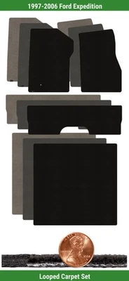 Juego de alfombrillas clásicas personalizadas para Ford Expedition 1997-2006 (4 piezas) #LYK Foto 1 de 4