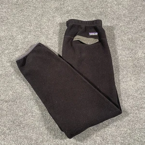 Patagonia Synchilla Snap-T Fleece Black Sweatpants Mens Size Medium 56675 - Picture 1 of 13
