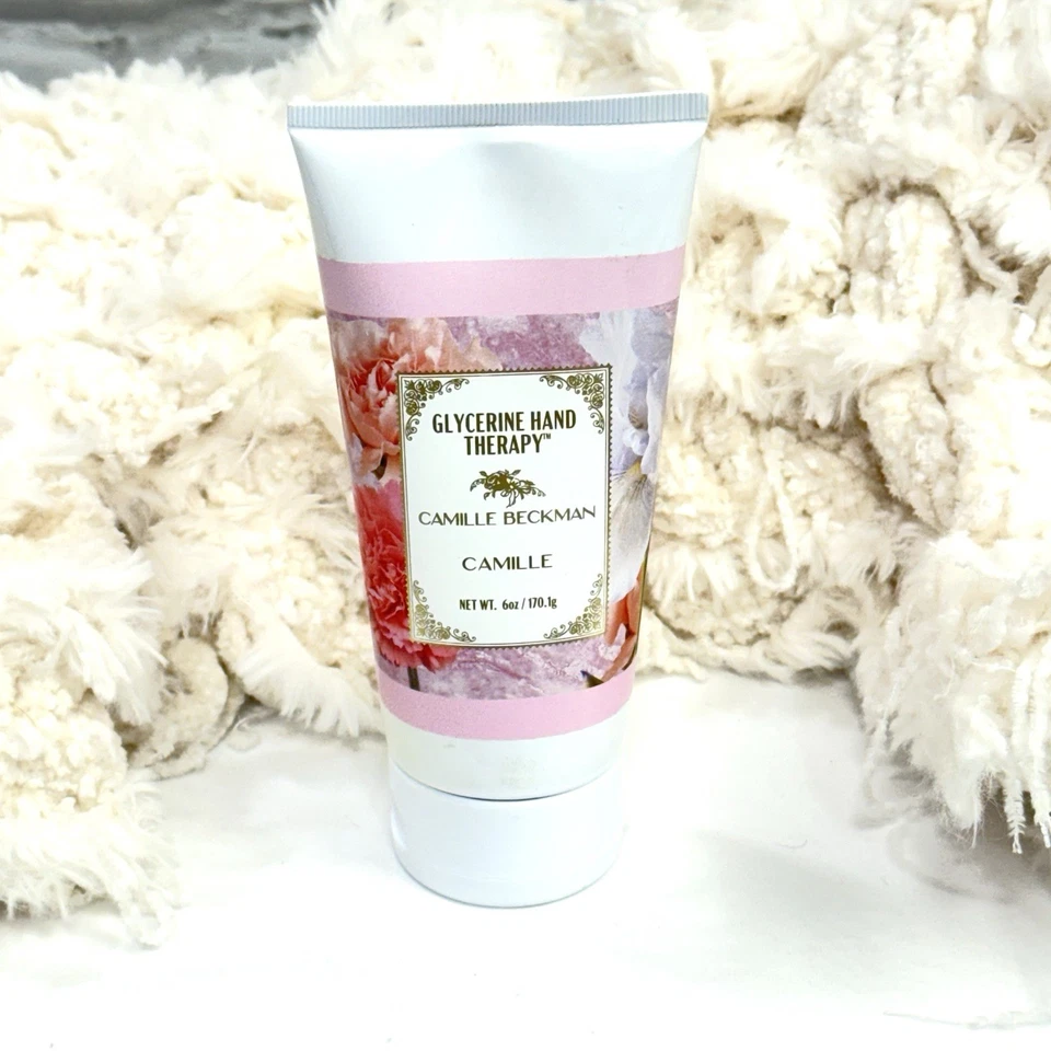 Crema de terapia de manos con glicerina Camille Beckman 6 oz - aroma exclusivo Camille nueva Foto 1 de 3