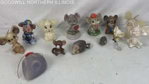 Mixed Vintage Mice Figurines & Candles Lot - Picture 1 of 6