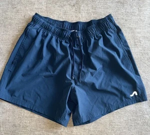 Men’s Surf Style Swim Trunks Navy Size XXL - Picture 1 of 6