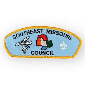 Southeast Missouri Council CSP Patch BSA Propeller Karte Design gelber Rand - Bild 1 von 2